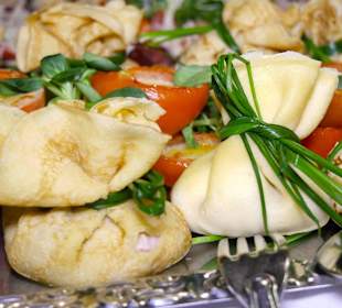 Köstliches italienisches Buffet