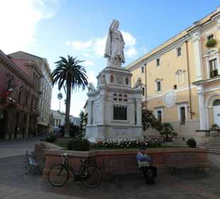 Denkmal in der Stadt
