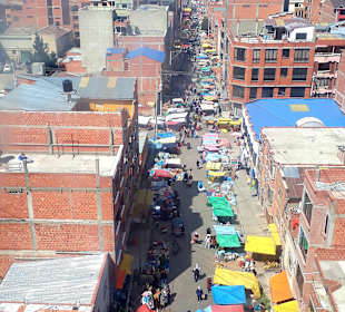 Ausblick Seilbahn Mi Teléferico