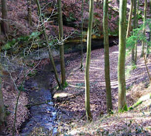 Wanderung zum Wasserfall