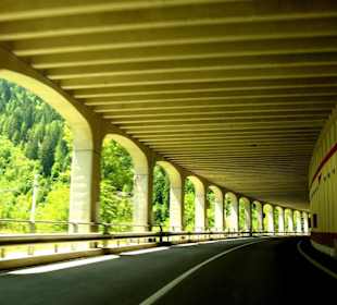 Juli Auffahrt bei Königswetter