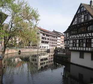 Altstadt Straßburg im Frühling