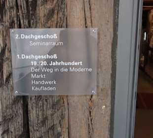 2. Obergeschoß - Literarische Abteilung