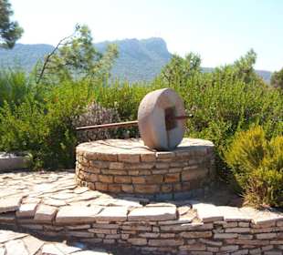 Mühlstein im Yörük Park