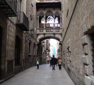 Balkon im Barri Gotic