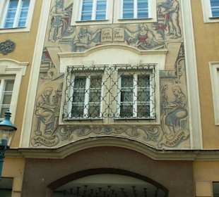 Malerei an Haus in St. Pölten