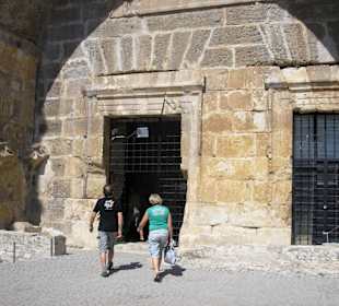 Eingan des Aspendos Theaters