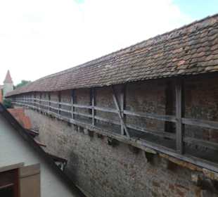 Auf der Stadtmauer beim Spitalturm