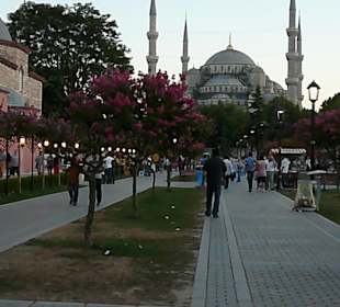 Blaue Moschee - Außenaufnahme