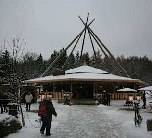 Die neue Partyhütte