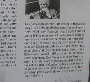 Infotafel zum Kükelhaus