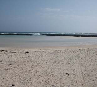 Ohne Brandung, super Strand