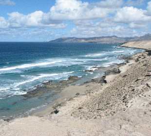 Westküste Fuerteventuras am Istmo de La Pared