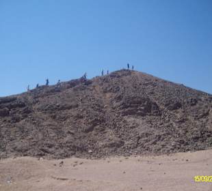 Auf dem Weg zu den Kamelen