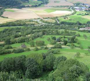 Die schöne Aussicht vom Turm aus.