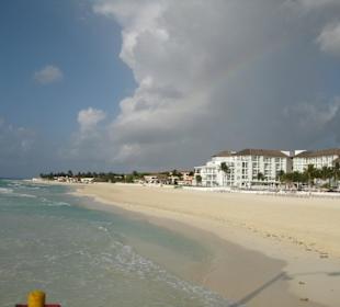 Blick auf Playacar--Resortseite