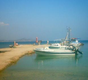 Kleiner Hafen unten in Koyimbia...