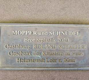Inschrift des Künstlers