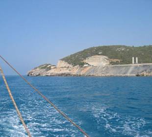 Abfahrt Piratenfahrt Oasis Beach