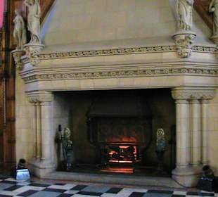 Zentralheizung in der Burg