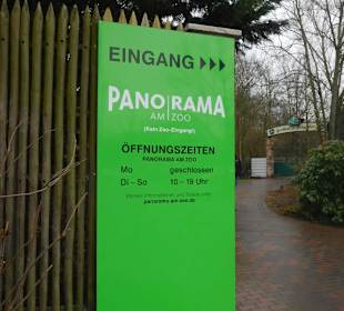Werbung am Eingangsbereich