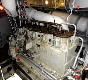 Maschine eines Schleppers