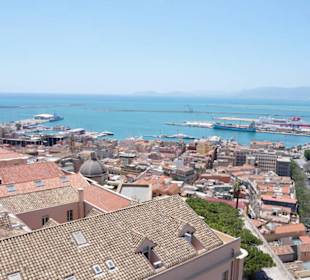 Blick in Richtung Hafen