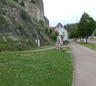 Ehemalige Burg auf der Tanzlaube