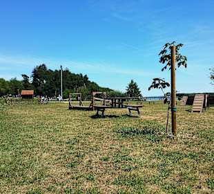 Liegeffläche vom Hundestrand