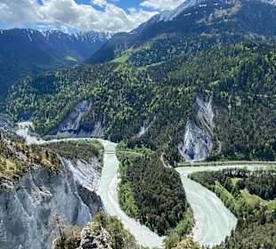 Rheinschlucht - Ruinaulta