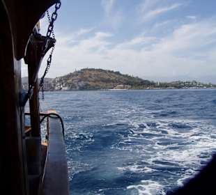 Ausblick nach dem Festland