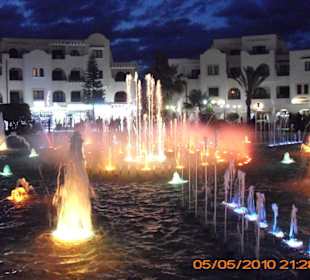 Wasserlichtspiel mit Musik