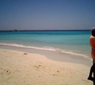 das Meer bei den Giftun Inseln