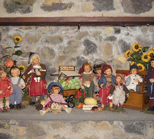 Künstlerpuppen im Museum ARTlandya