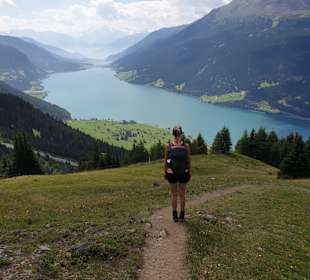 Wandern Curon Venosta / Graun im Vinschgau