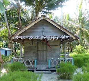 Strandhütte in Pulau Banyak