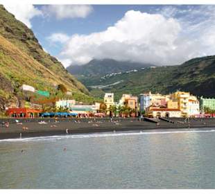 Urlaubsflair am Strand von Tazacorte