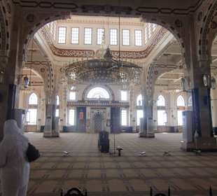 Stadtrundfahrt, Moschee von innen