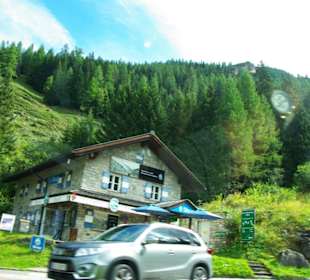 Souvenirshops auf der Strecke