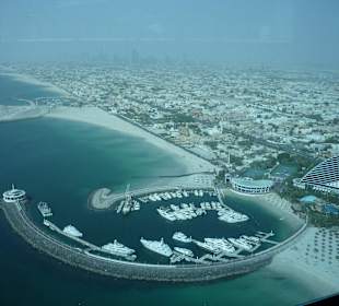 Blick aus der Sky View Bar