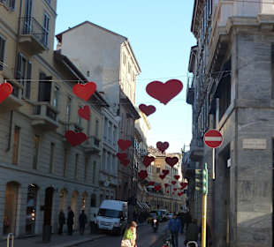 Mediolan kilka dni przed Walentynkami