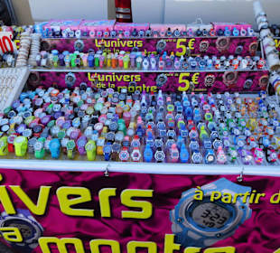 Impressionen vom Wochenmarkt Saint-Cyprien-Plage