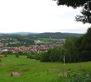 Ausblick von Oben Richtung Nürnberg
