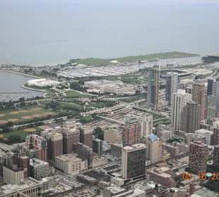 Pohlad na jazero Michigan