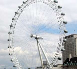 Riesenrad an der Themse - London