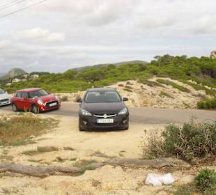Faro Capdepera Parkplatz