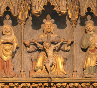 Innenbesichtigung der Sebalduskirche, Nürnberg