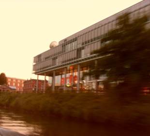 Gebäude des Fernsehsenders "arte"