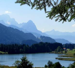 Blick auf den Geroldsee