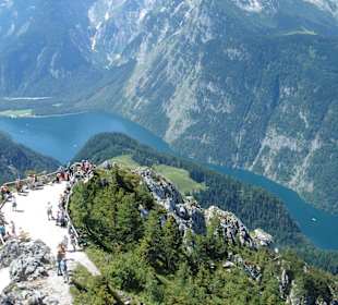 Aussicht vom Jenner auf den Königssee
